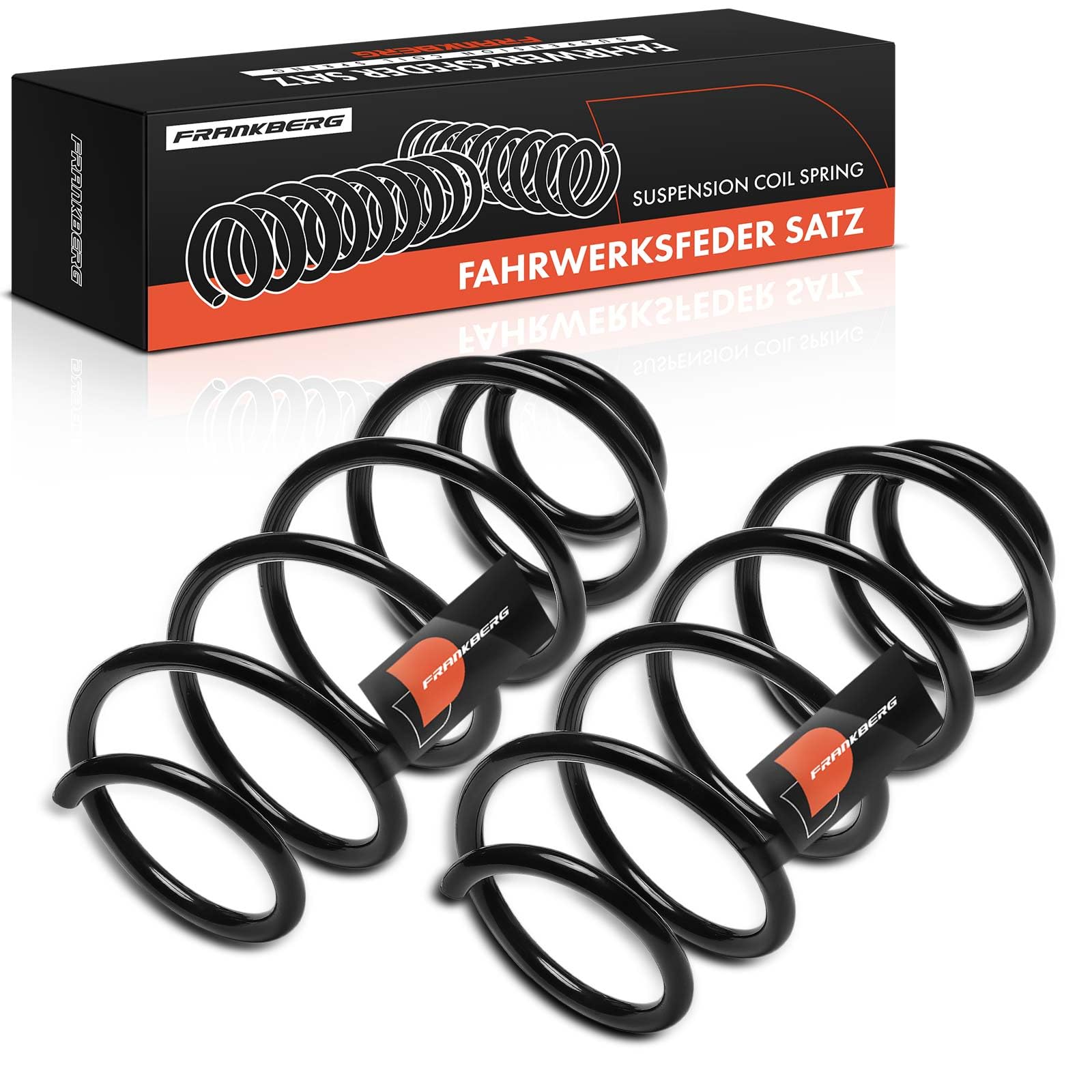 Frankberg 2 ressorts de suspension pour essieu avant 5002TJ