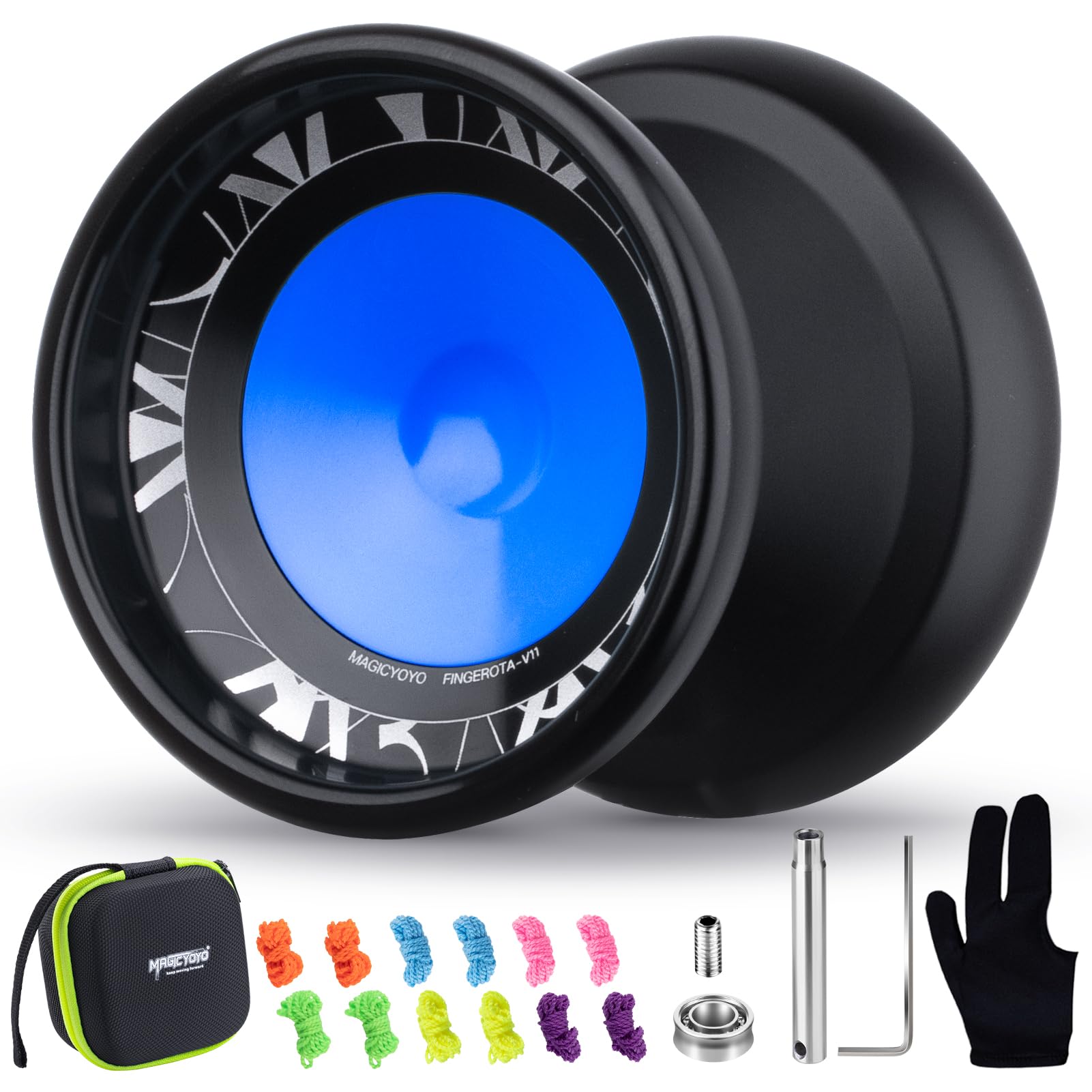 MAGICYOYO V11 Yoyo professionale per adulti, Yoyo in metallo per bambini 8-12