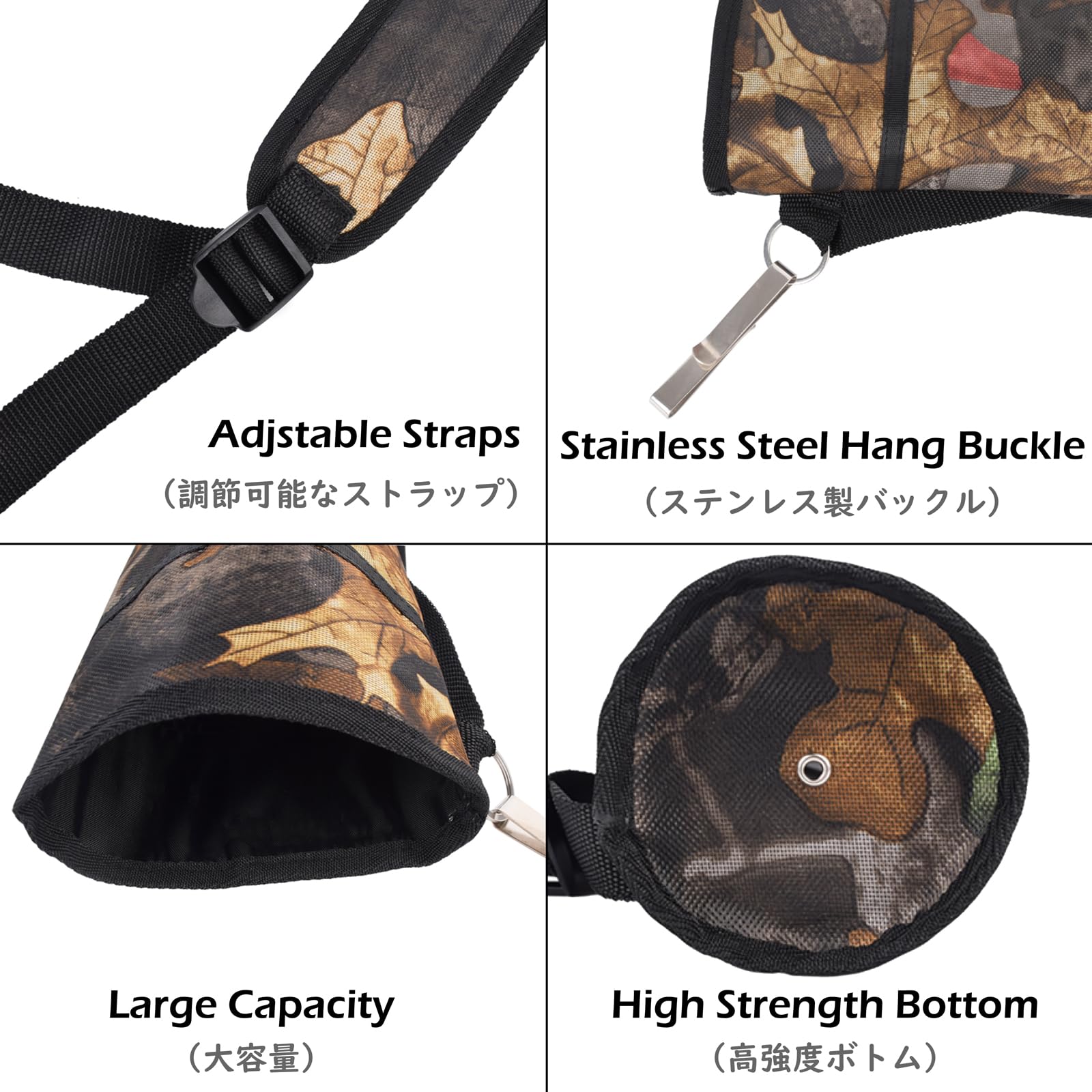 Arrow Heads, 5 X 24 Inch Archery, PU & Oxford, Portable Arrow Holder