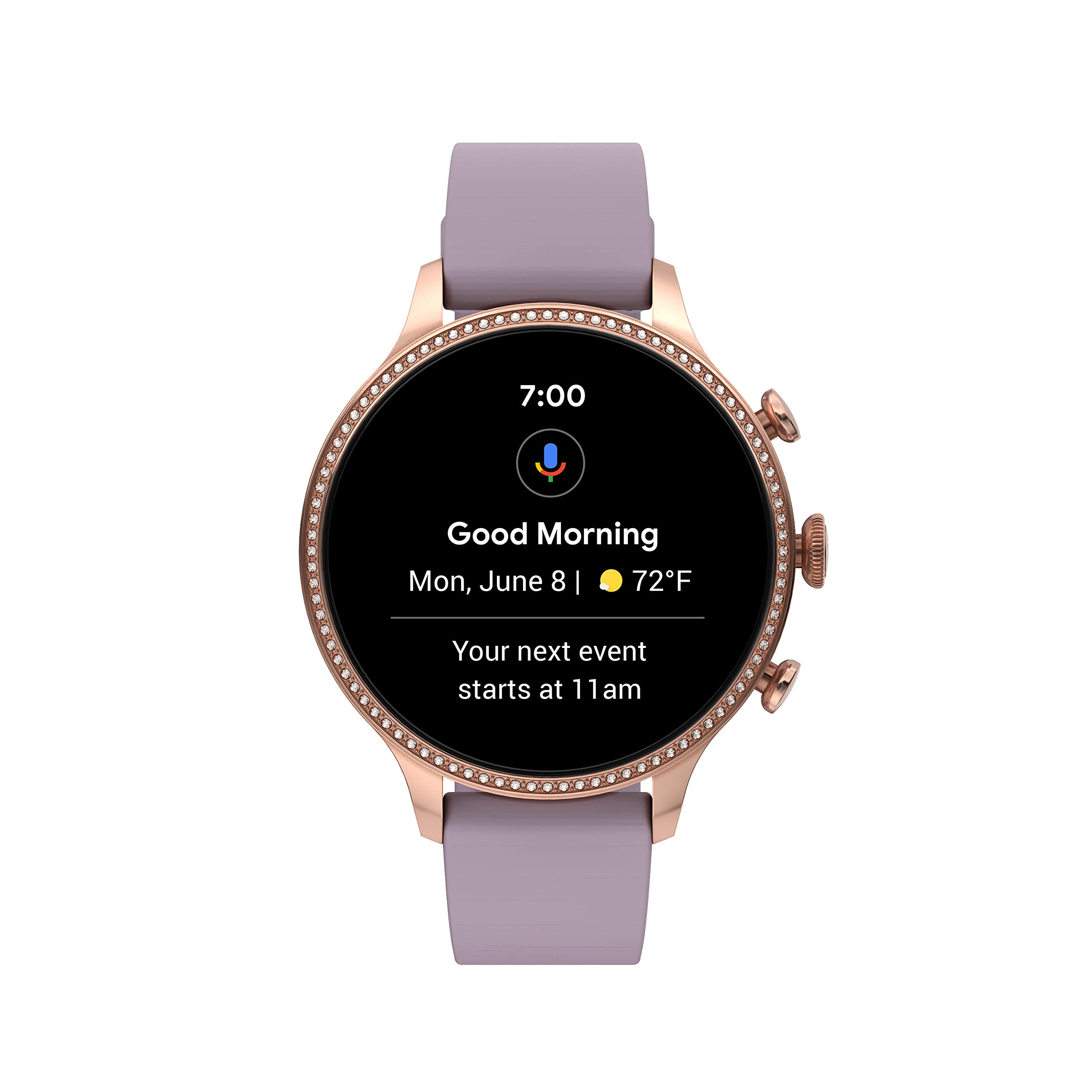 Fossil Gen 6 Digital Black Dial Women