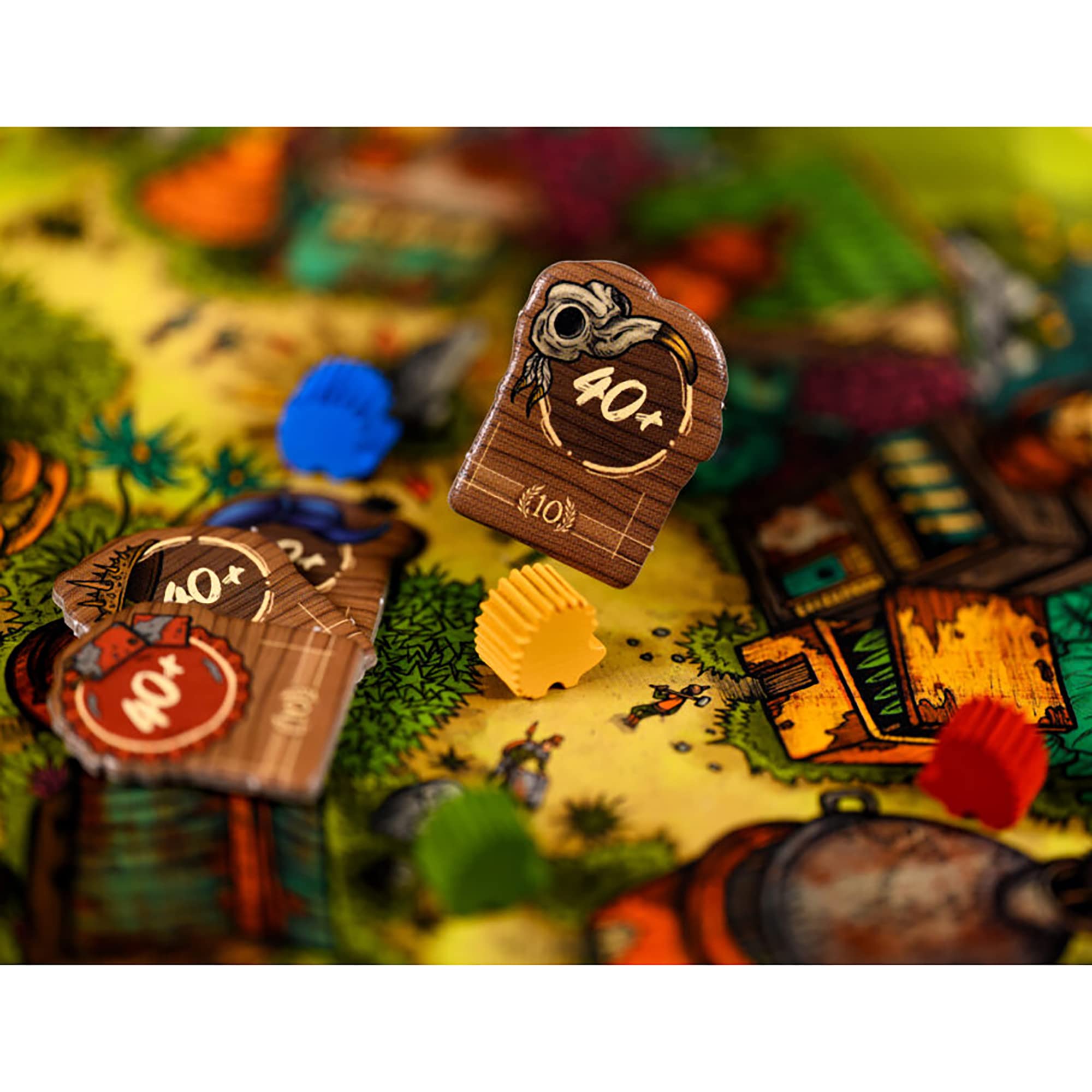 BOMBYX Garden Nation - Gioco da Tavolo per 4 Giocatori, Età 12+ - Giardino Urbano - Strategia