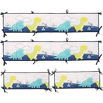 dinosaur bumper pads