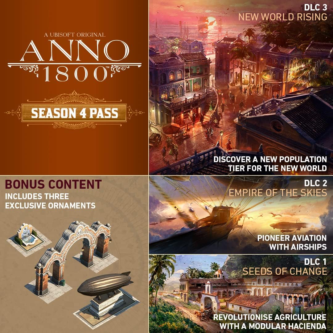Ubisoft Anno 1800 Season Pass 4 | PC Code - Ubisoft Connect