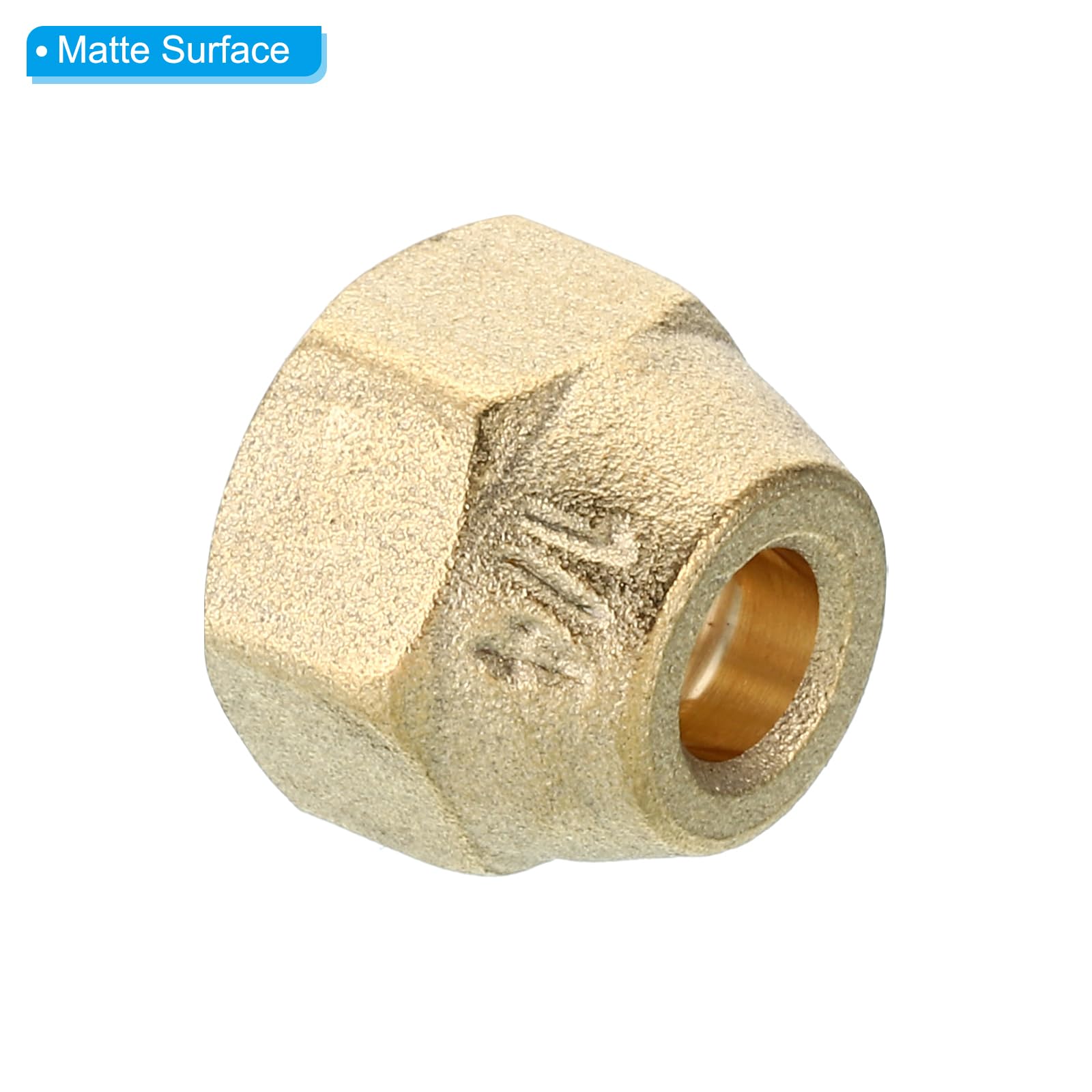 8 Ohm Tweeter Raccordo Dritto In Ottone, Compressione 5/8" OD A Maschio 1212659 - Foto 8