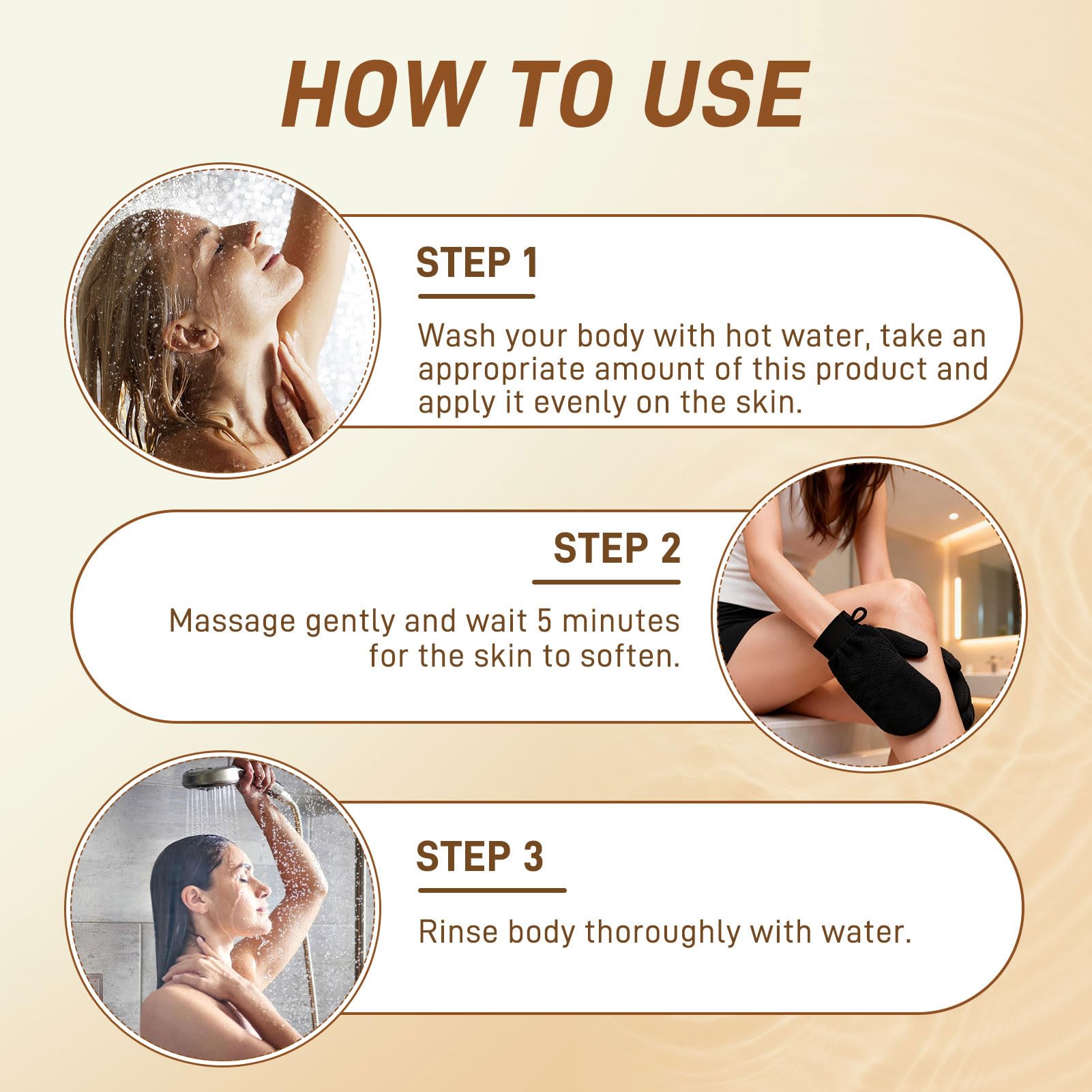Savon Noir à L'argan et à la Rose,Savons Noirs Marocain avec Gant Exfoliant,Savon Exfoliant pour le Corps au savon Noir,Gel Douche exfoliant pour Peau Douce,Deep Cleansing and Softening Skin