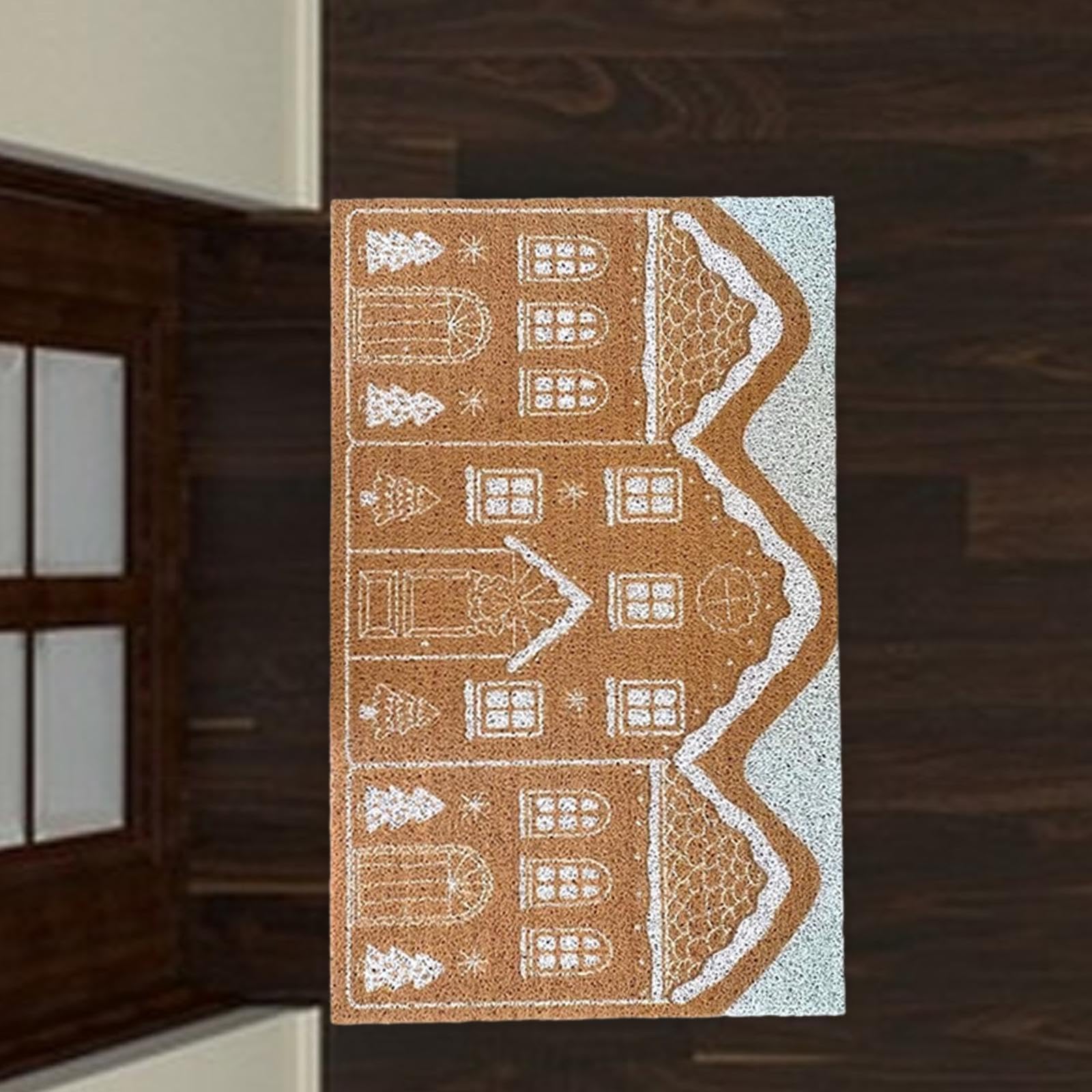 Felpudo de Entrada con diseño navideño, 60cmx120cm