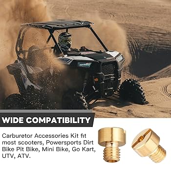 16pcs Carburetor Jet Kit,Main Jets 88 90 95 98 100 105 110