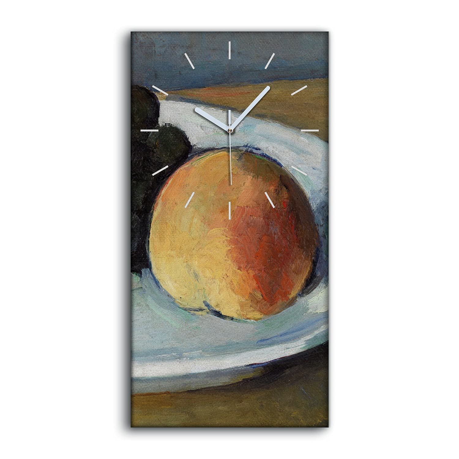 Horloge sur Toile Sans Tic-Tac Image Art Mural Moderne Chambre 30x60cm