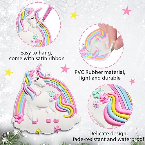 Miniatura 10 de Adorno de Navidad de hueso de perro 2023, decoración colgante personalizada para cachorros, perros, regalo para colgar en el primer árbol de