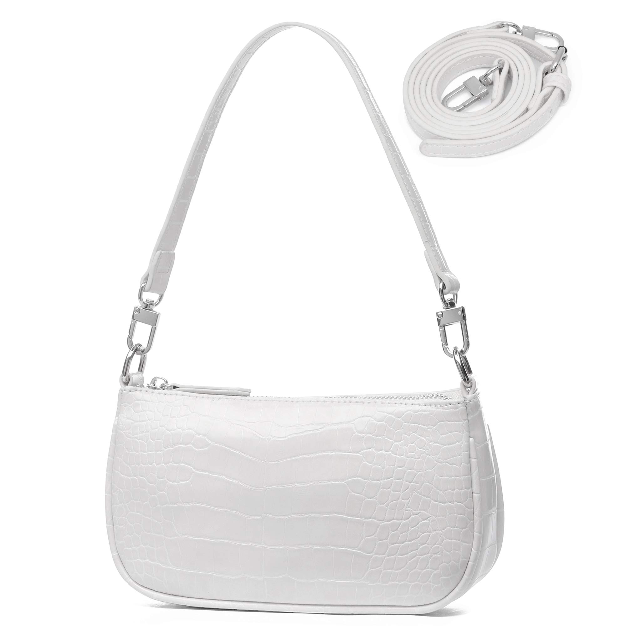 white purse