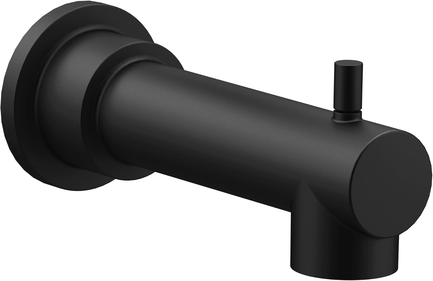 🛒 Crazy Deals Moen 172656BL Align Tub Shower Diverter Spout, Matte Black
