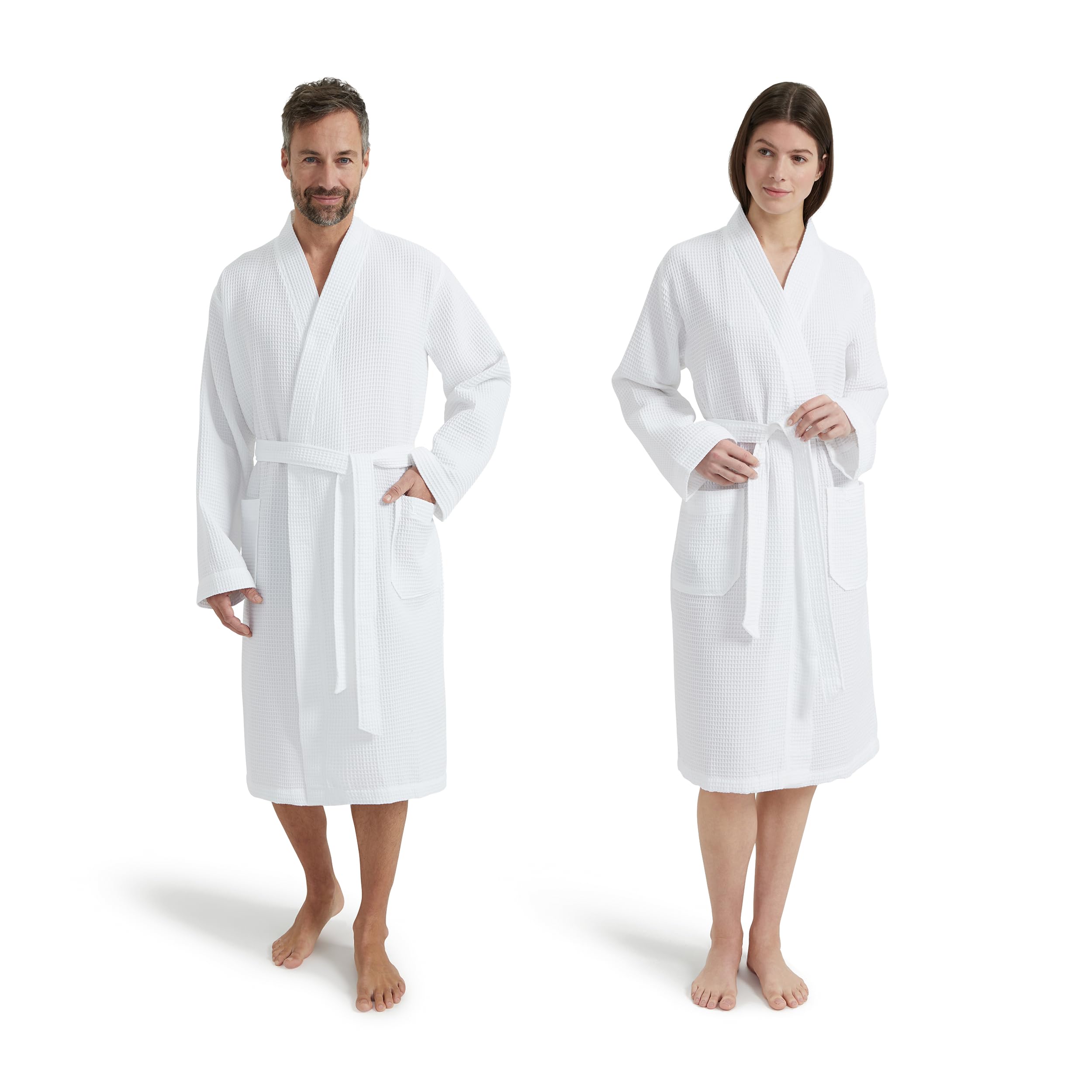 Möve kimono waffle piquée, bathrobe