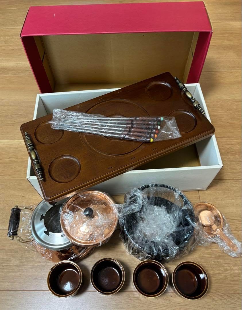 COPPER 100 WARE フォンデュセット 新光金属 COPPER 100 HOME WARE フォンデュセット 新金属 COPPER100 新光