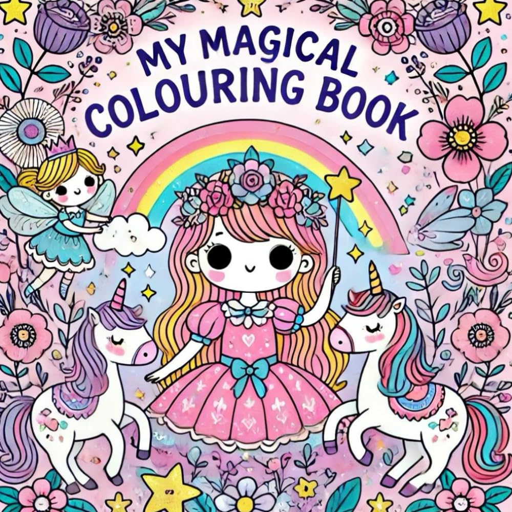My Magical Colouring Book: A Mystical Adventure for Girls 4+: Magical Moments Waiting to Be Brought to Life