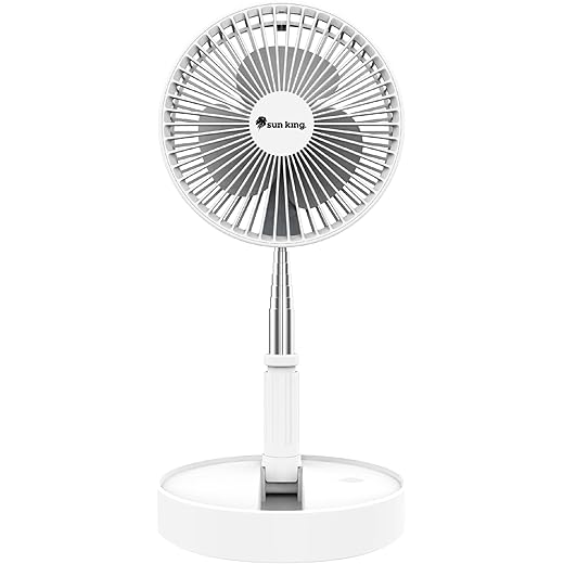 SUN KING High Speed Foldable Table Fan Pedestal Silent and P