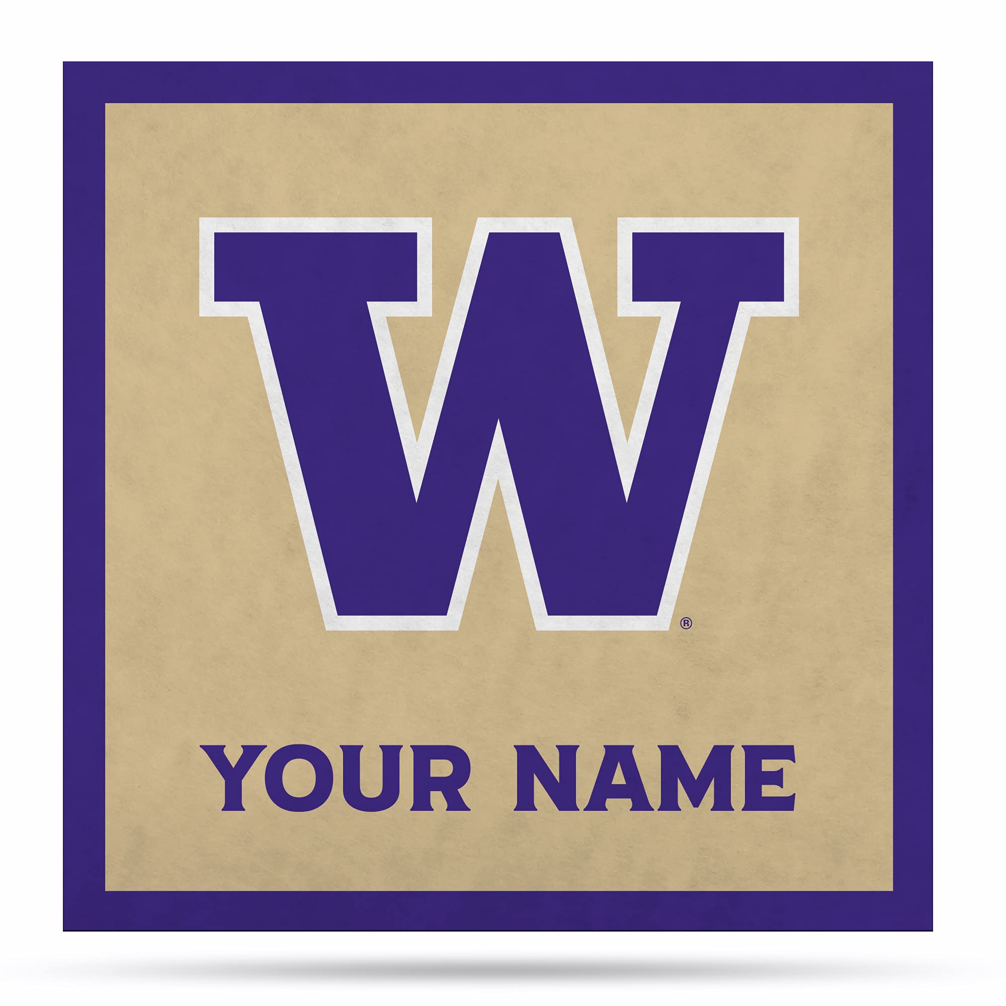 Rico Industries NCAA Washington Huskies Personalized 35
