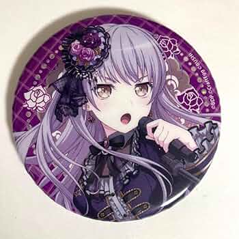 2022年春の バンドリ ガルパ 青葉モカ KV ホログラム 缶バッジ バッジ