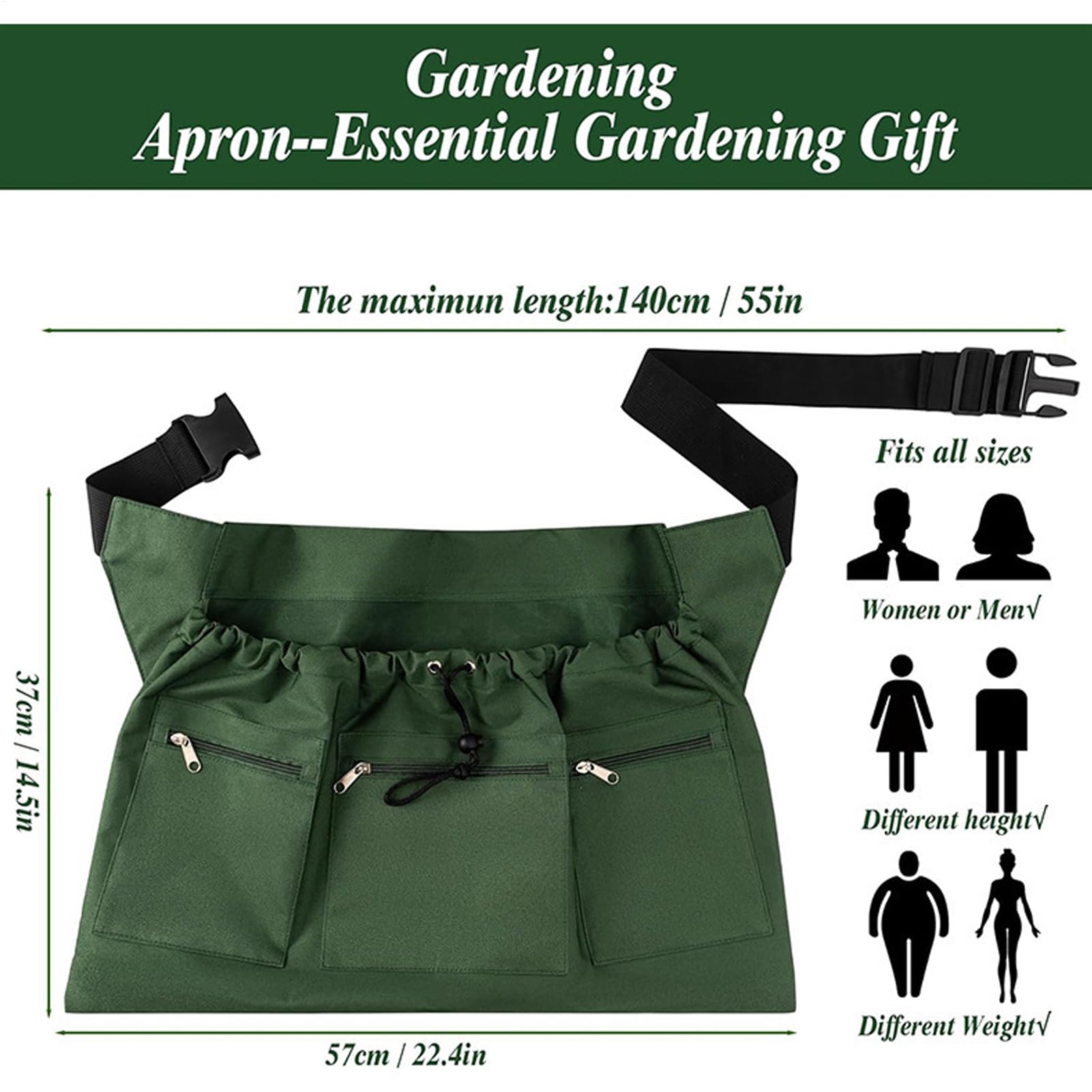 Tablier de récolte Imperméable Robuste