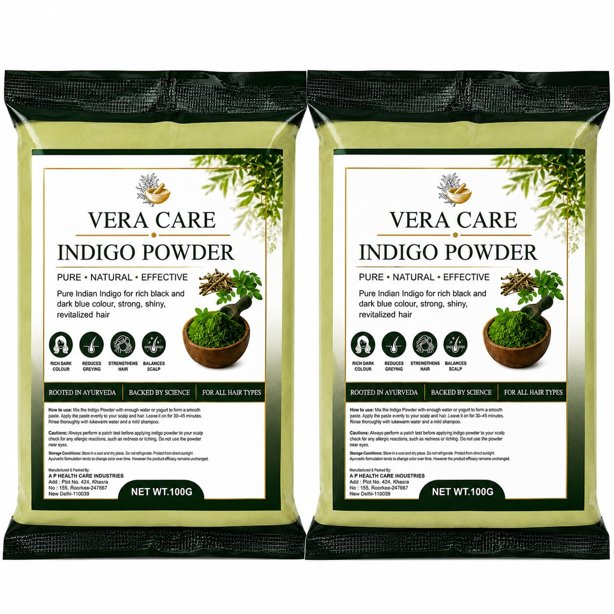 100% Natural Indigo Powder for Hair, 200g – Ammonia & Chemical-Free Herbal Hair Dye for Grey Hair Coverage, Strengthens Hair, Adds Shine, Natural Black Hair Colour, Indigofera Tinctoria (200g)-picture-43