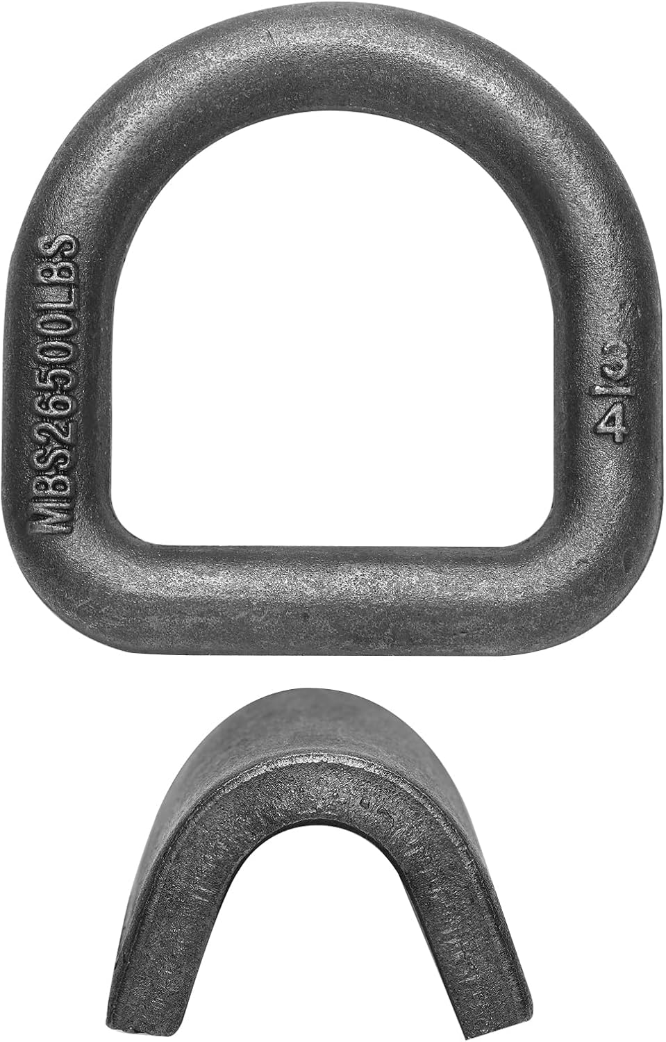 3/4" Weld-On Heavy Duty Forged D Ring Tie Down Anchor for Trailer Truck Bed etc Breaking Load 26500lbs 8Packs