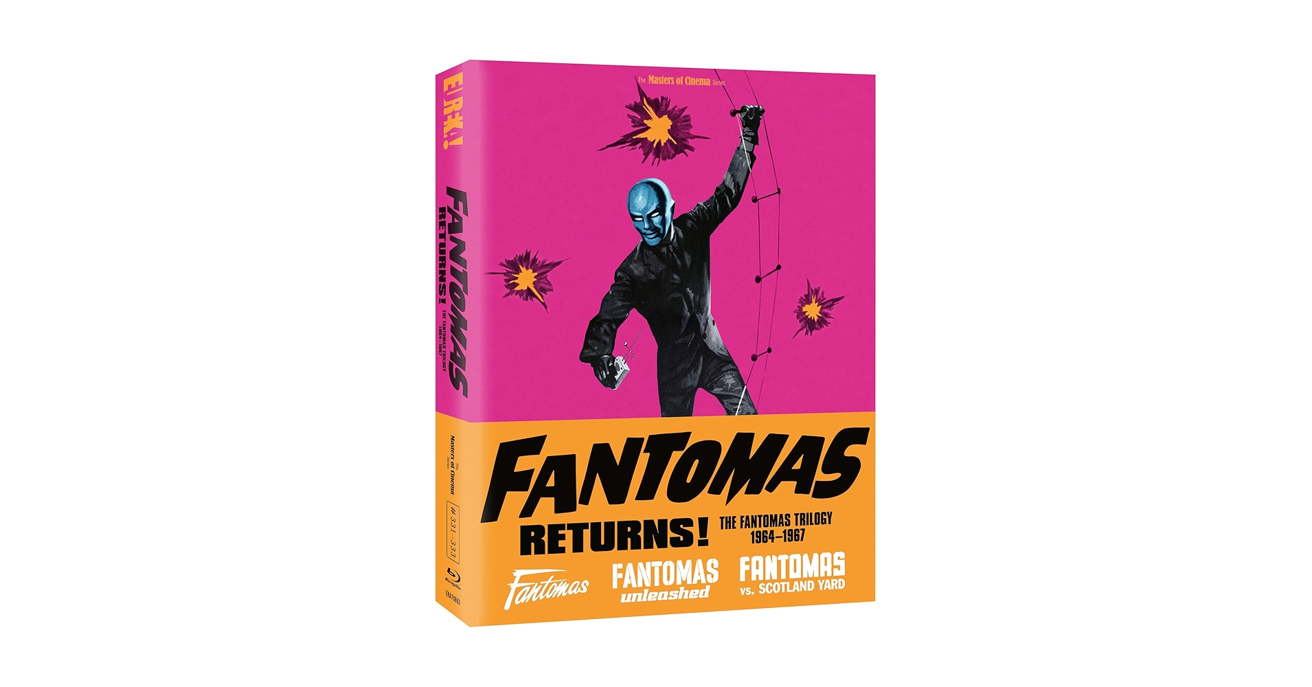 FANTOMAS RETURNS!: THE FANTOMAS TRILOGY, 1964–67 (Masters of