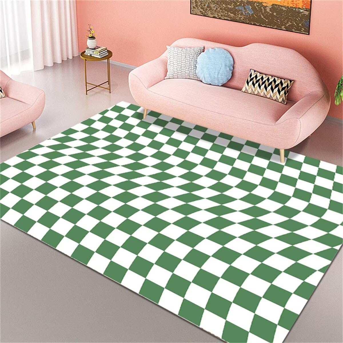 Tapis d'entrée et couloir au design géométrique pour réveiller votre déco