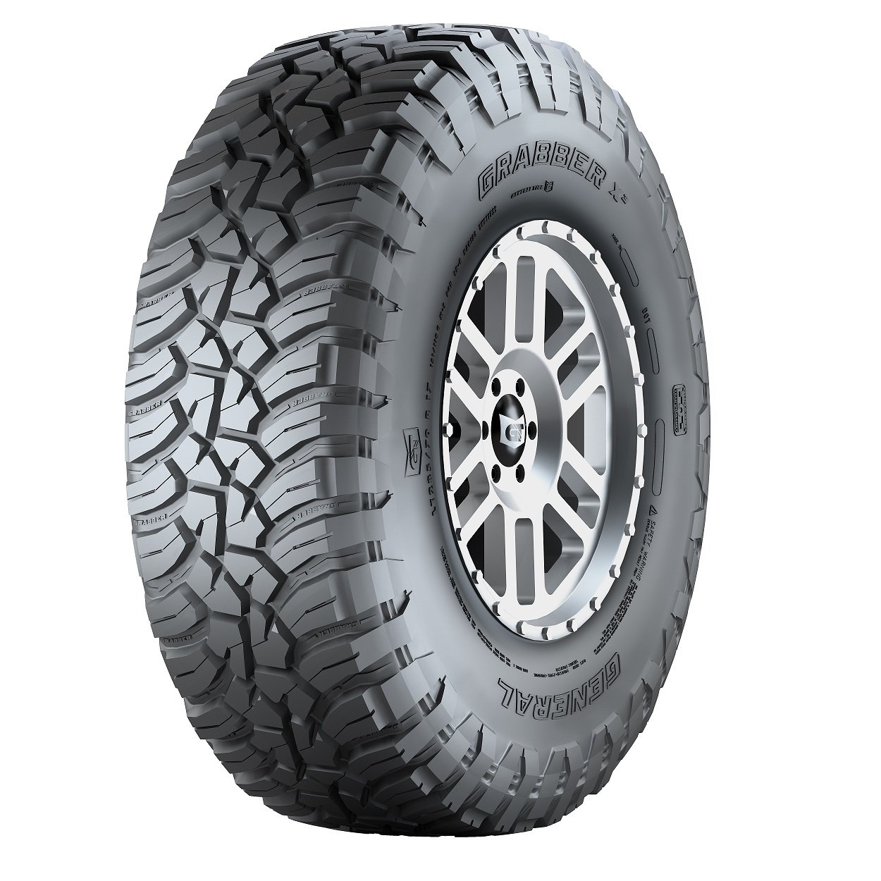 General Tire GE2857017QGRX3MT 285/70/R17 121 - C/C/74 dB - Pneu été