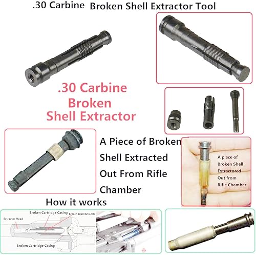 Miniatura 2 de Gotical Extractor de cáscara rota - 30-06 y 223 - Herramienta de extracción de cartuchos 30 06 y 223Calibre Herramienta de extracción de cartucho