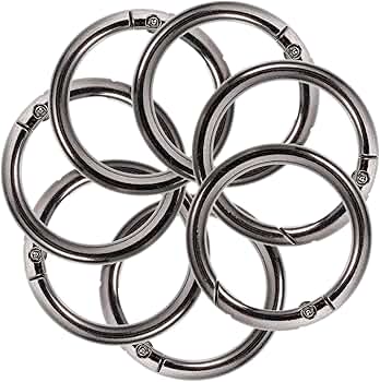 Amazon.com: MAGICLULU Key Chain Rings 10PCS Spring O Ring