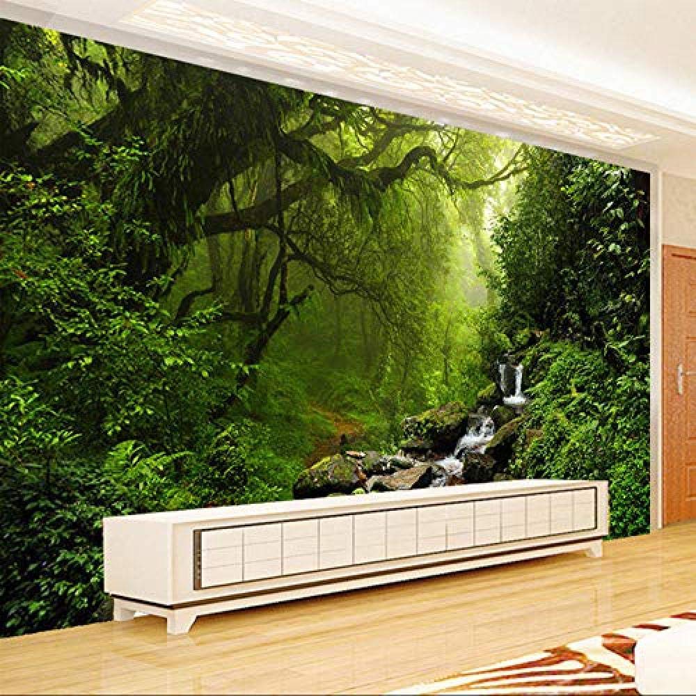 Vintage 3D Fotomuurschilderingen Plant Bladeren Decoratief Behang voor Woonkamer Slaapkamer Achtergrond Schilderij Ontwerpen Muurbekleding 350cm* 245cm