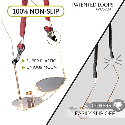 Miniatura 48 de SIGONNA Correa de soporte para lentes de ojos, correas para gafas para hombres y mujeres, soportes para anteojos alrededor del cuello, cadena