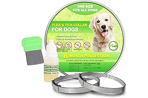 Flea Collar for Dogs -8-Month Flea & Tick Prevention