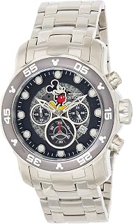 Mickey Mouse Men's 23768 Disney Limited Edition Analog Display Quartz Silver Watch
