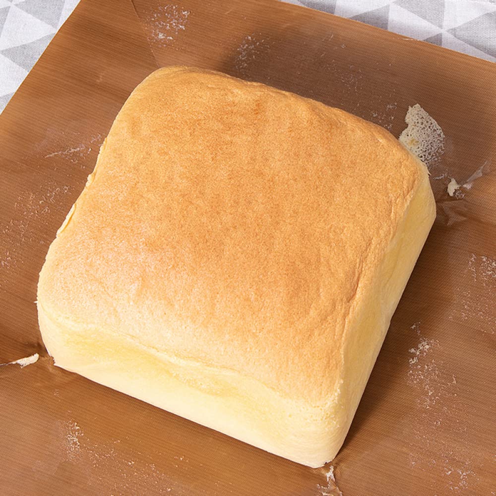 ACiyD Bandeja para Hornear Pasteles Cuadrada Antiadherente de 3 tamaños Bandeja para Pan de Acero al Carbono Pie Pizza Pan Pastel Lata para Hornear (9 Pulgadas)