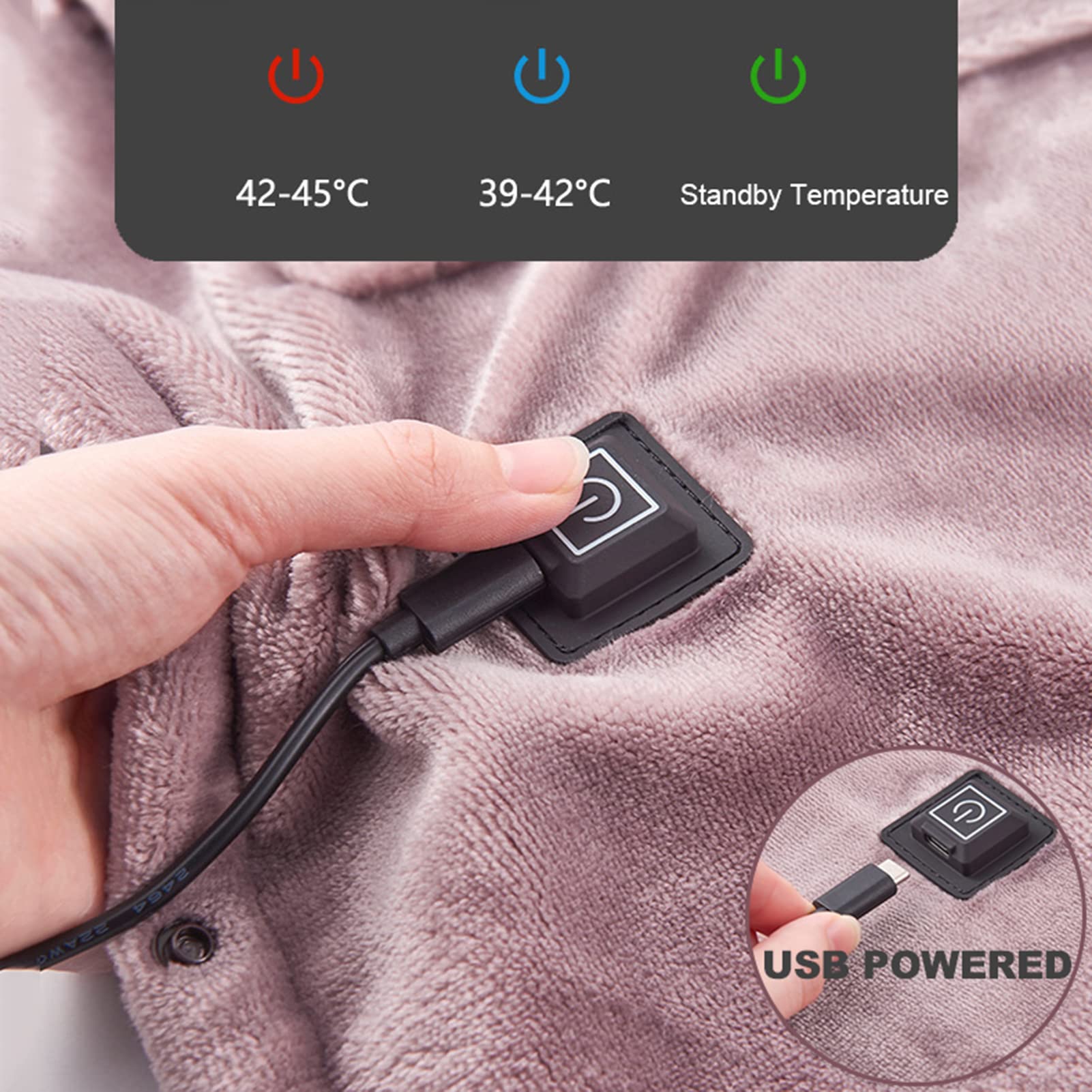 Koc elektryczny, ogrzewana narzuta flanelowa koc ogrzewany koc koc ochrona przed przegrzaniem ciepły komfortowy koc do łóżka na sofę do domu biura