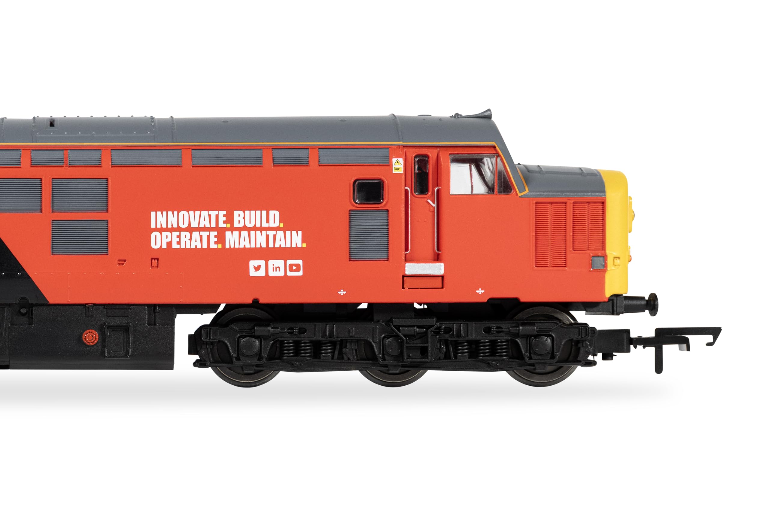Hornby R30436 RailRoad - Loram - Klasa 37 - „An Comunn Gaidhealach” 37418 Lokomotywa Era 11 Model pociągu