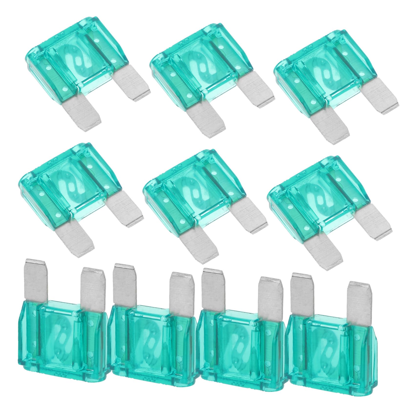 PartyKindom 80pièces Kit De Fusibles Automobiles Mini Fusibles De Remplacement Pour Voitures Et Camions Protection Électrique Sécurisée