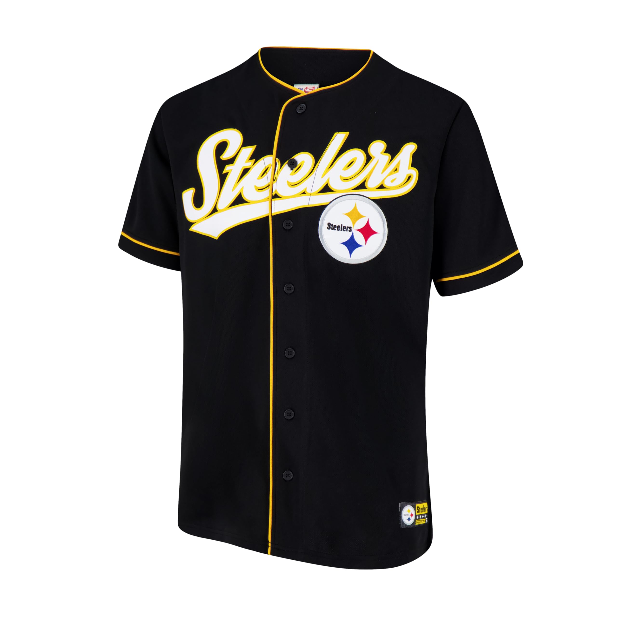Ultra Game Game Day Baseball Jersey Button Up Mesh T-Shirt Casual Uomo