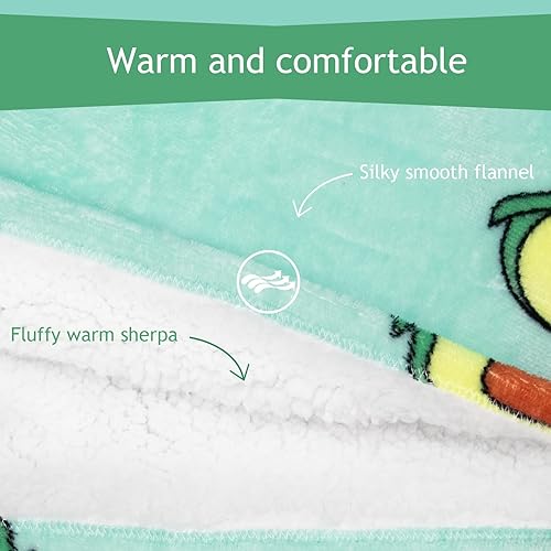 Miniatura 3 de Markdang Manta con capucha Sherpa para llevar puesta, cómoda sudadera con capucha con bolsillo grande para hombres, mujeres y adolescentes