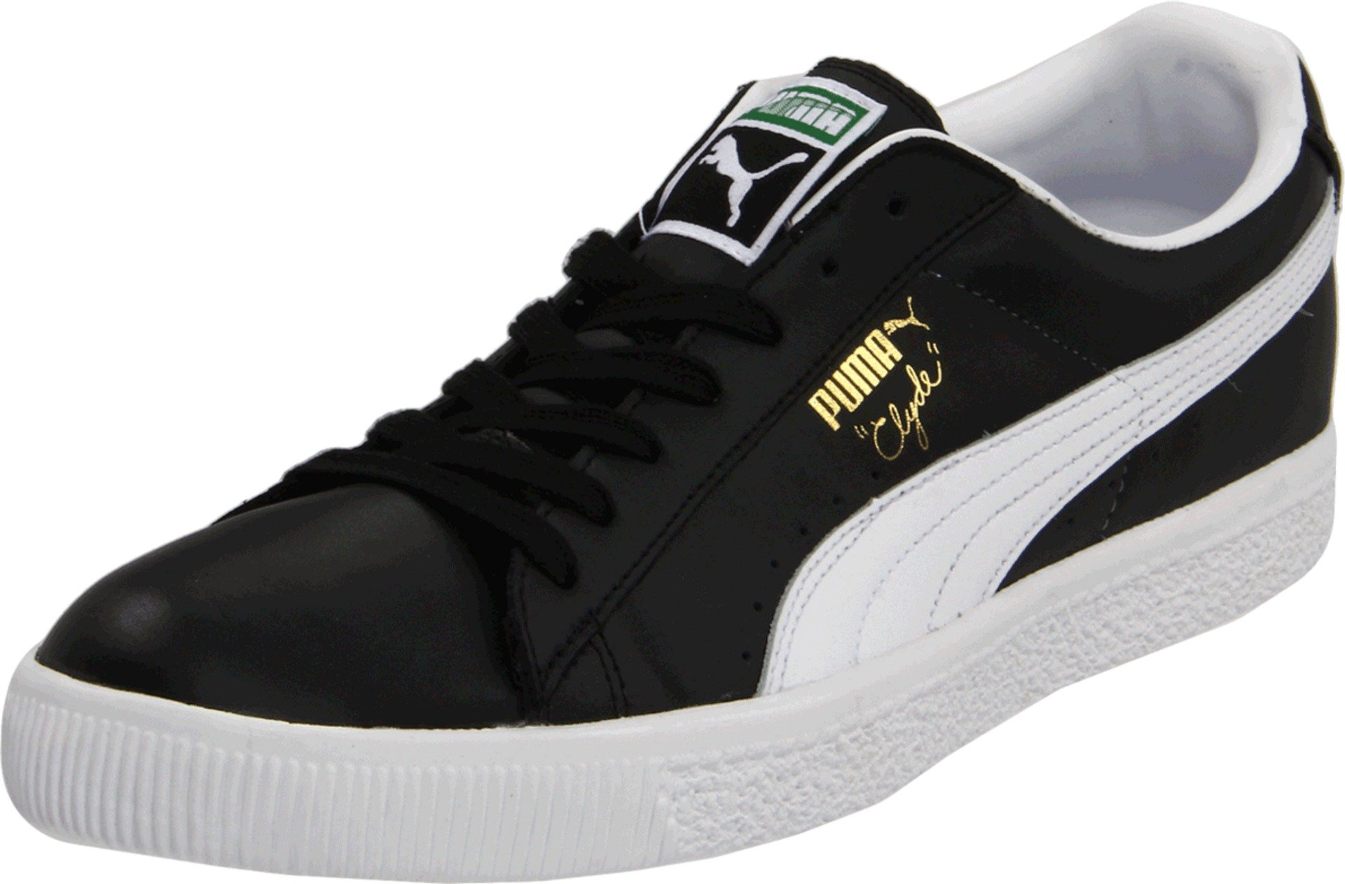 PUMA Clyde Leather Lace-Up Fashion Sneaker