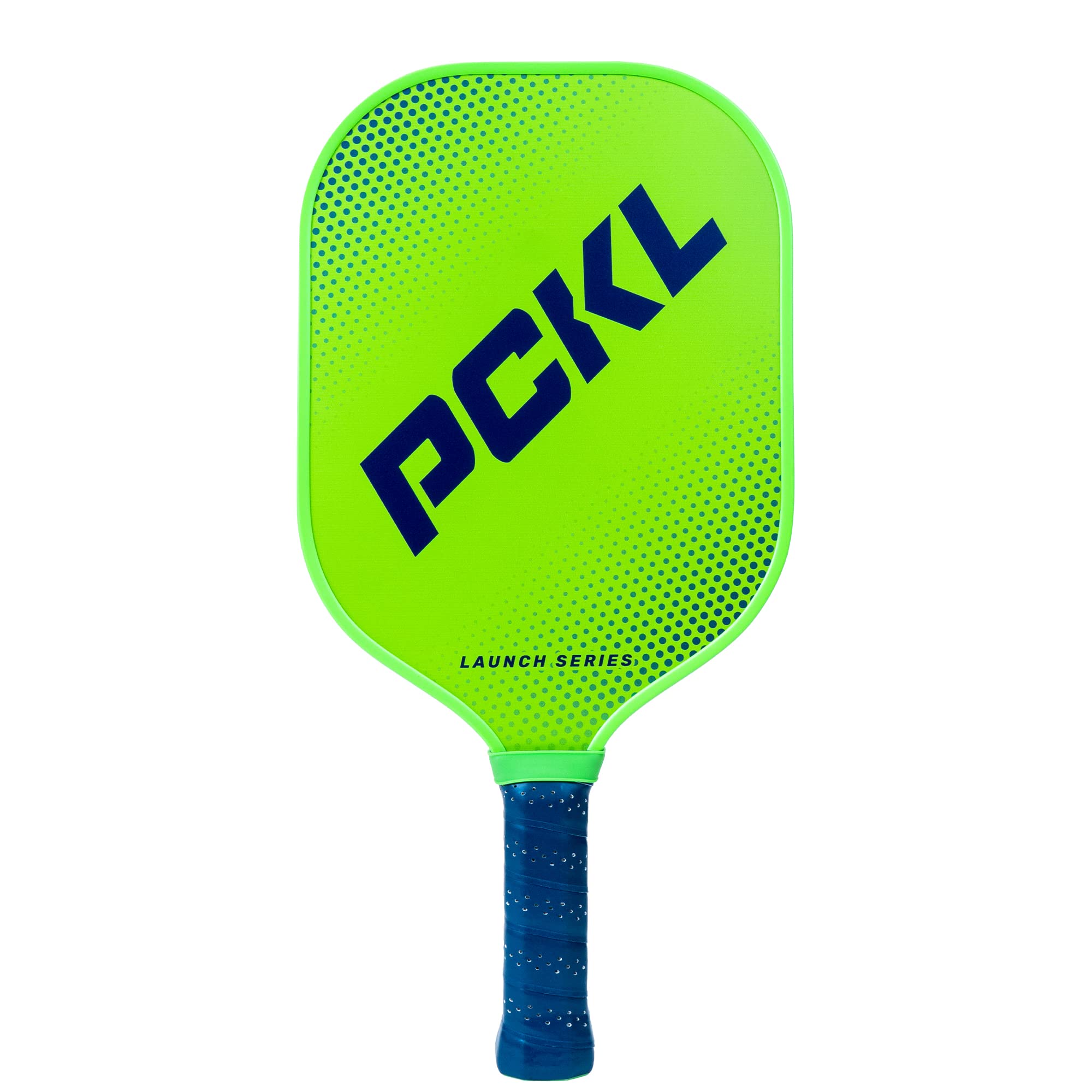 PCKL Launch Series Premium Pickleball Paddle Racket | USA Pickleball Approved | Fiberglass Face with Large Sweet Spot | Honeycomb Core