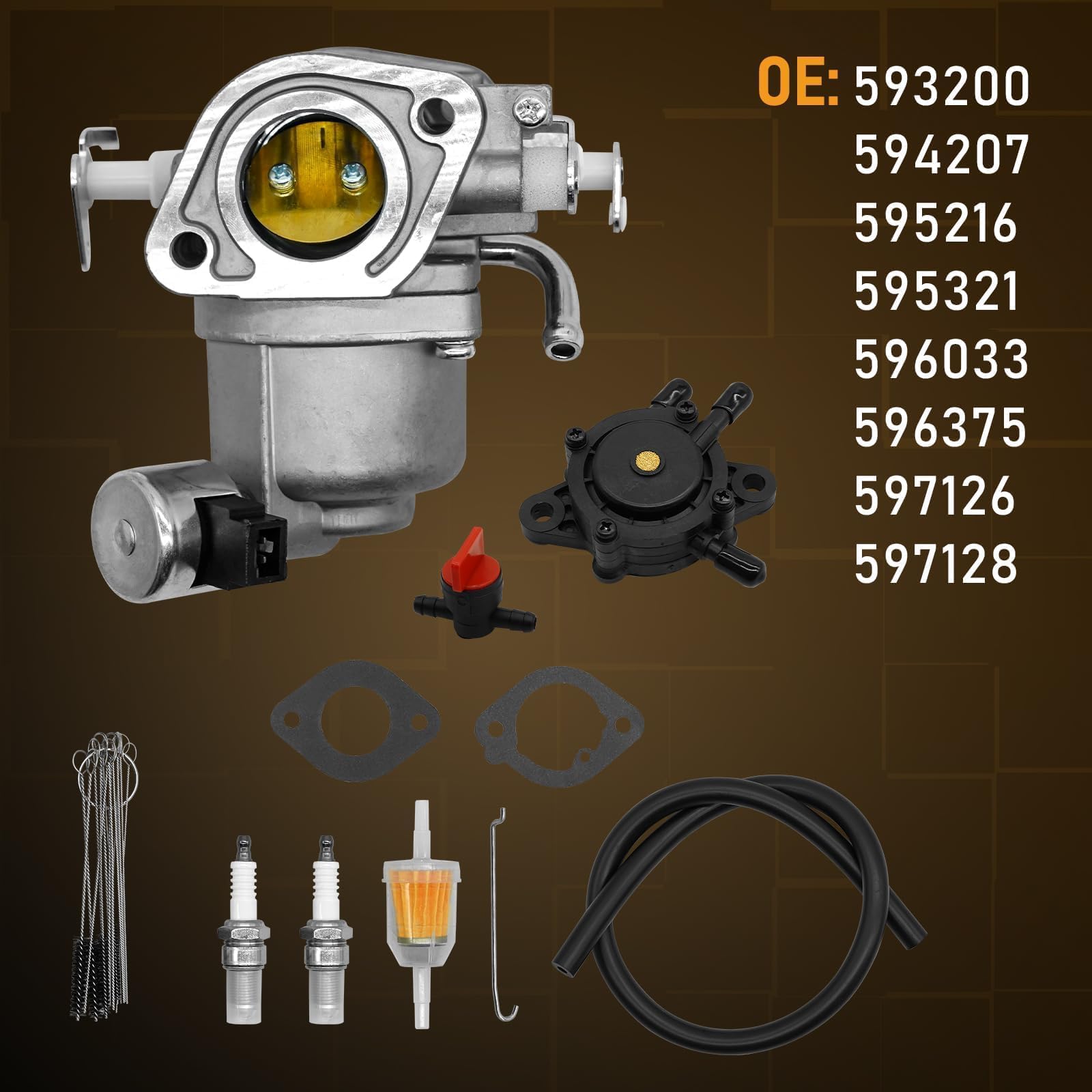 Amazon.com: ﻿Carburetor 594207 Carb V-Twin 724cc 24hp Compatible