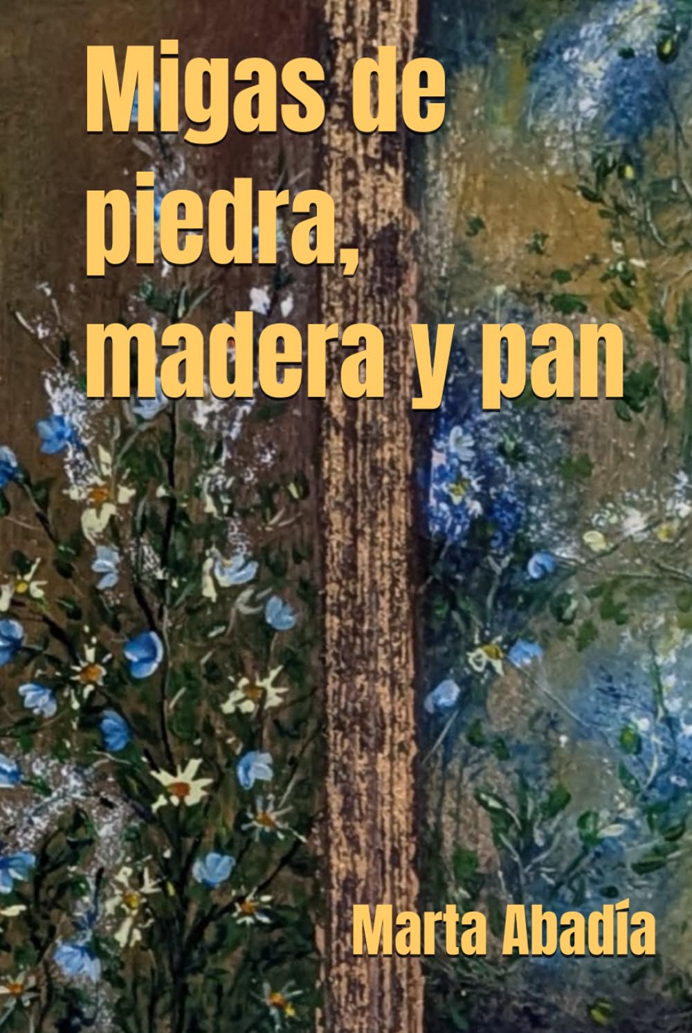 Migas de piedra, madera y pan