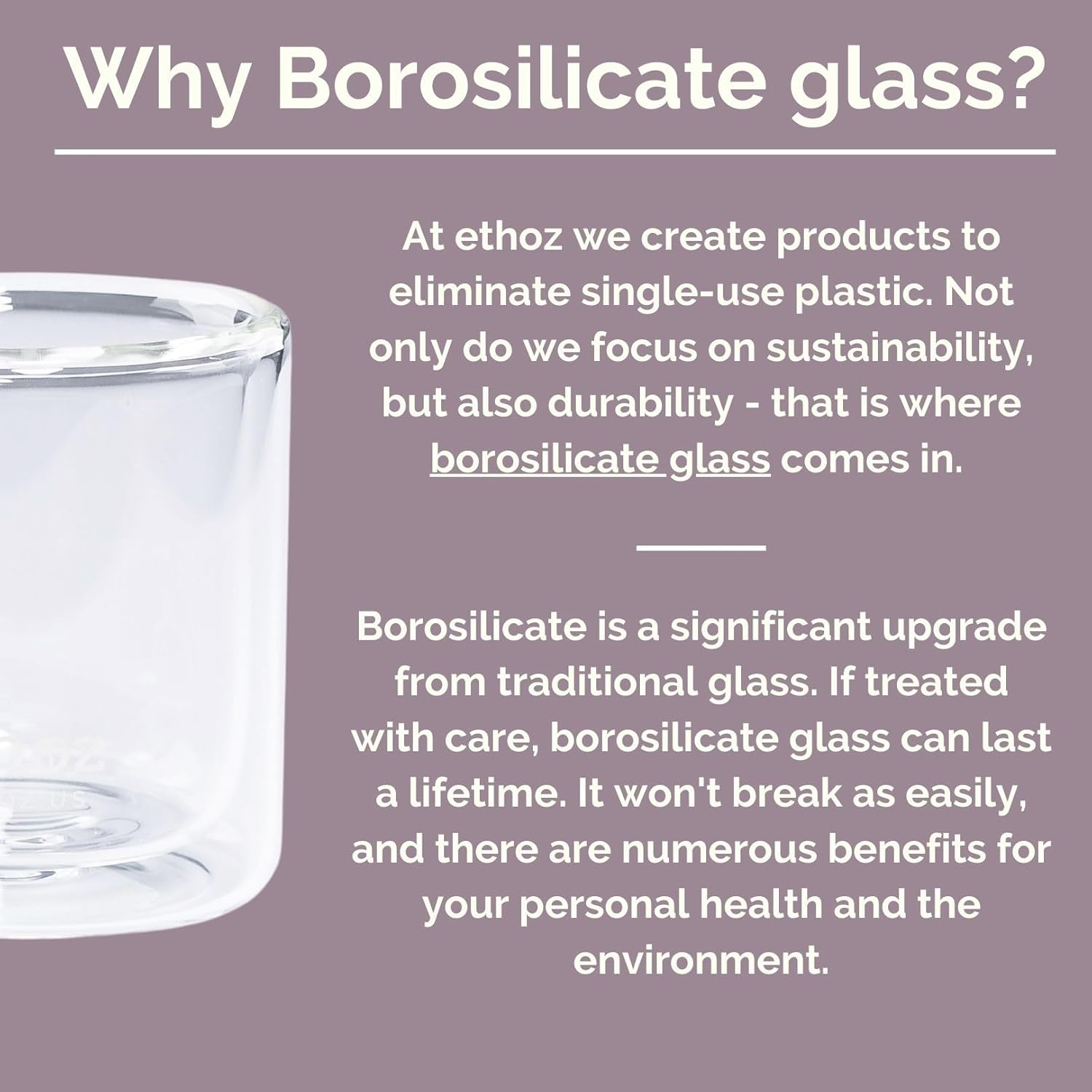 Tea Bundle - Tea Brewer and Glass Cups - Elegant At-Home Brewing, Easy to Clean Strainer - Steep 12 fl.oz Loose Leaf Tea, Sip from Double Wall Set of 2 Glass Cups