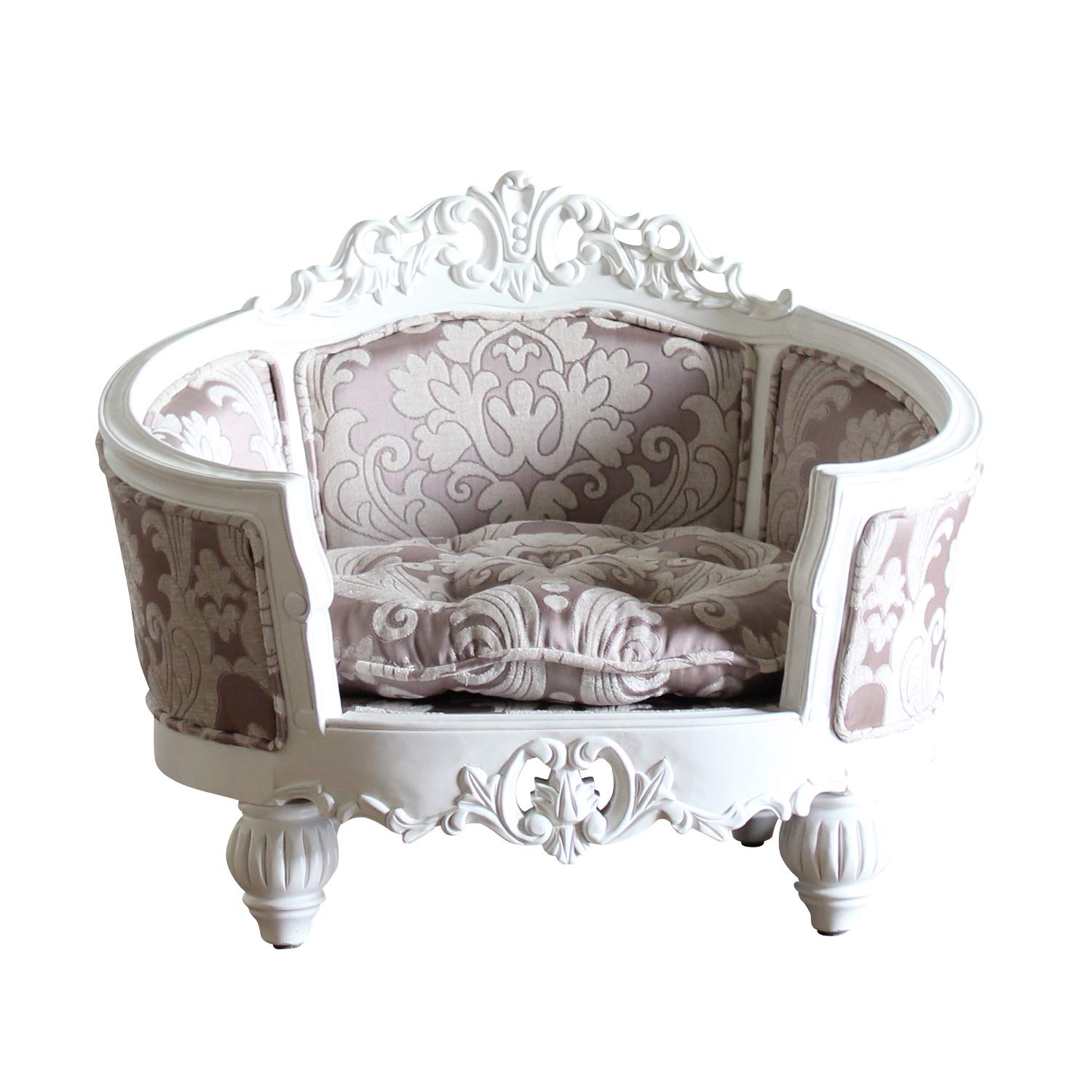 Amazon.co.jp: ソファ ロココ アンティーク 姫系 猫脚 ペット ソファー