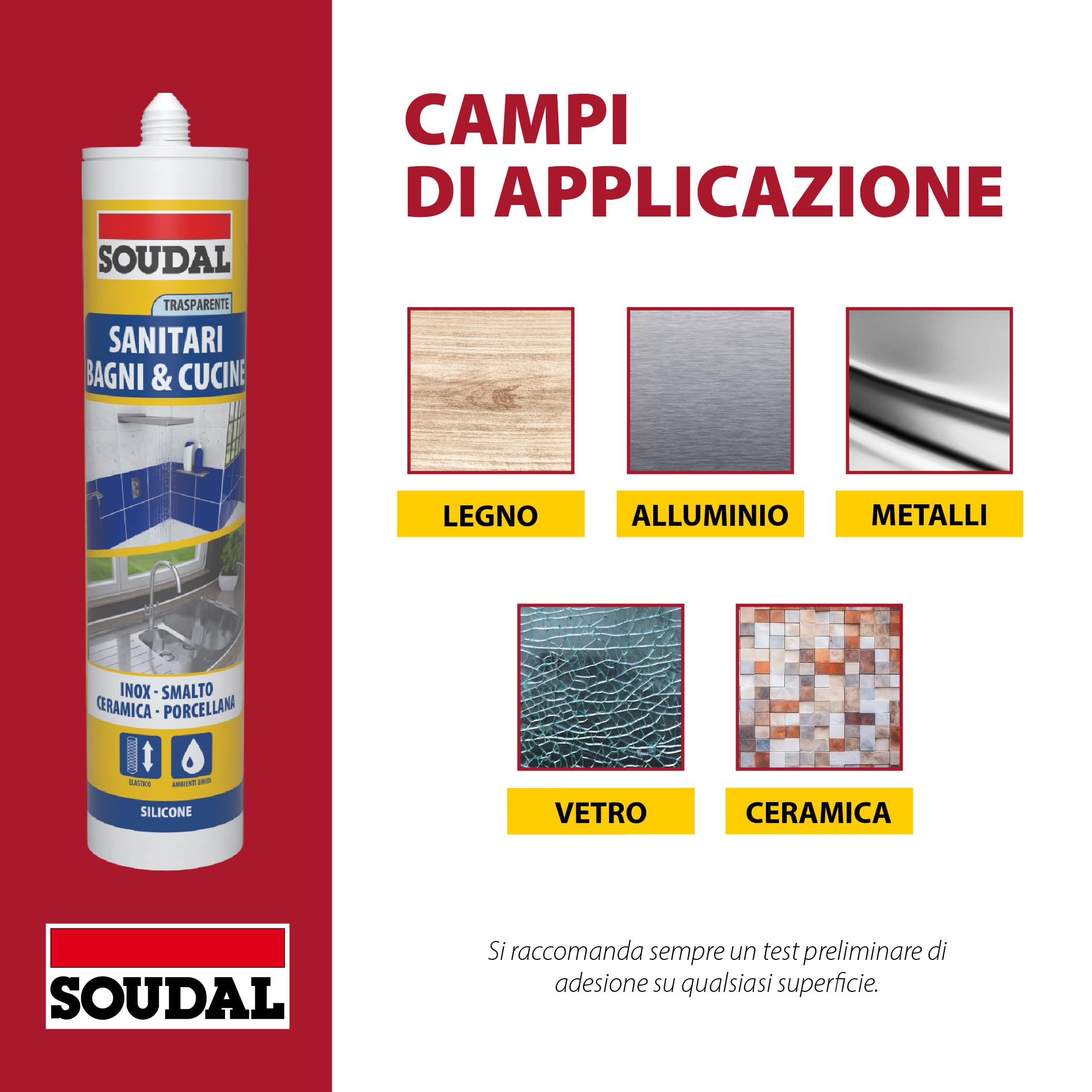 Silirub Color RAL 1013 - Soudal - Nicolini S.r.l - Foto 2
