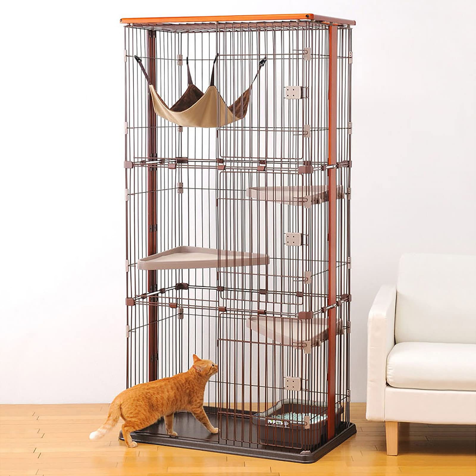 Amazon.co.jp: ボンビアルコン (Bonbi) ウッドワンサークル キャット 3