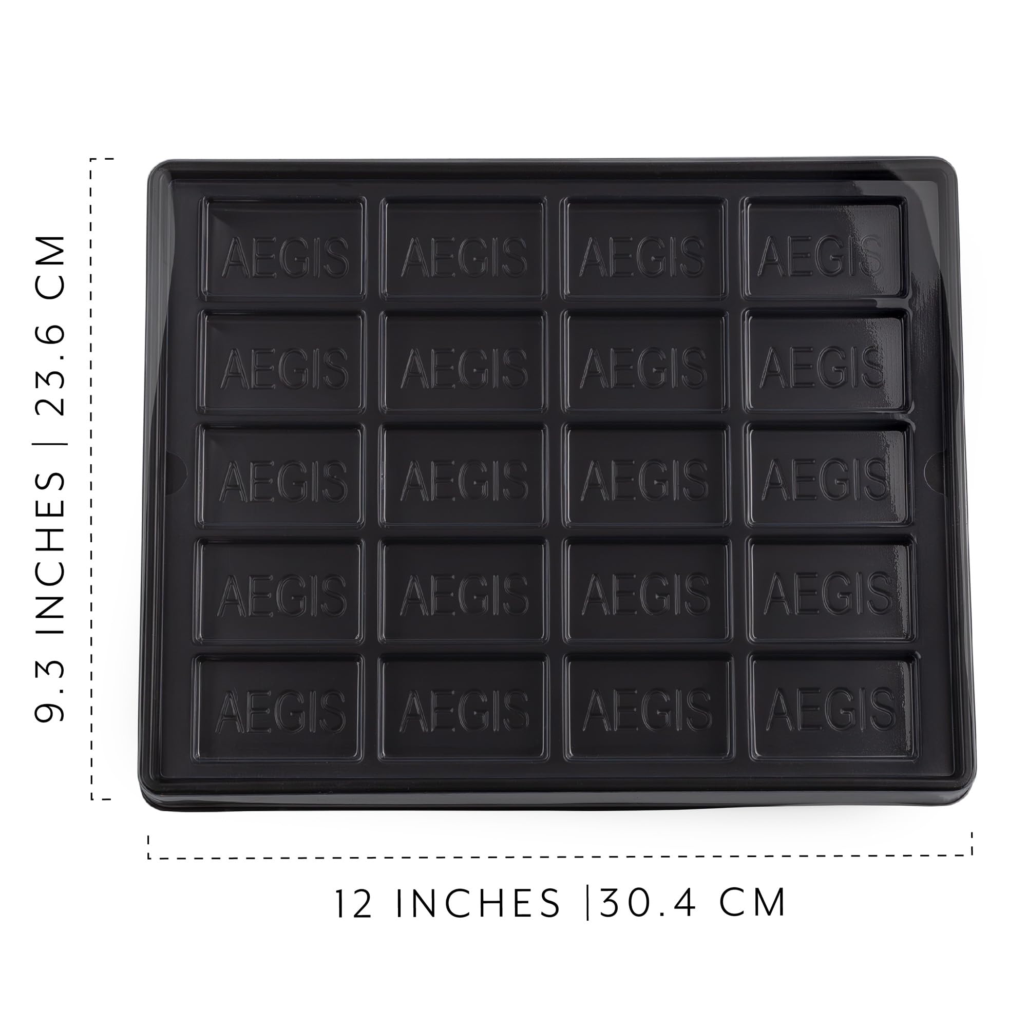 Toy Vault Wargaming Magazine Counter Trays (5-Pack); Flat Pack Tray Game Piece Storage