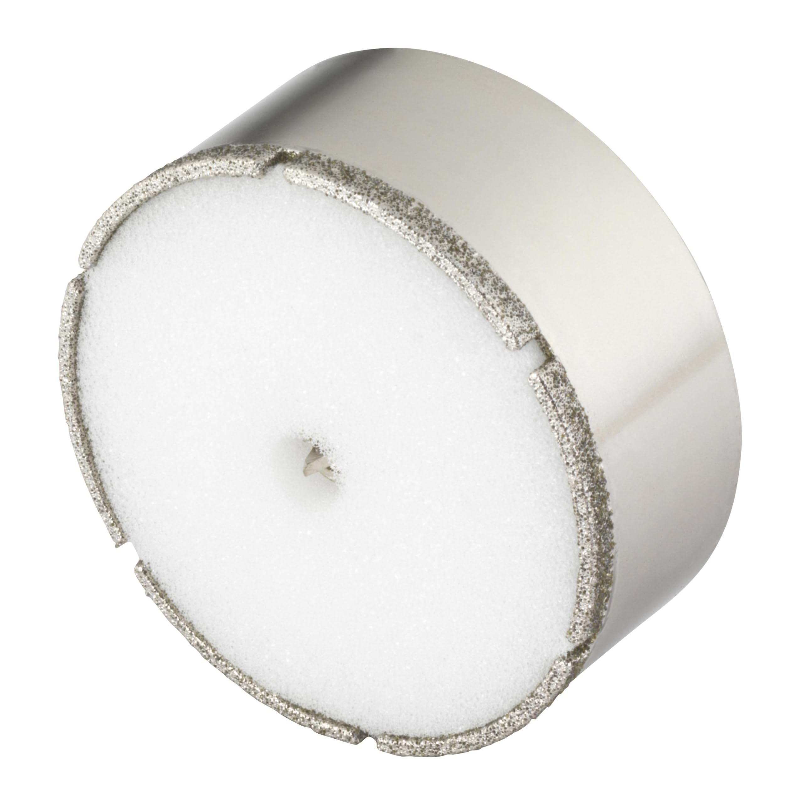 wolfcraft Corona de perforación de diamante "Ceramic" con broca centradora y vástago I 8911000 I Para montaje de cajas de enchufe en azulejos y baldosas, profundidad de corte de 25 mm
