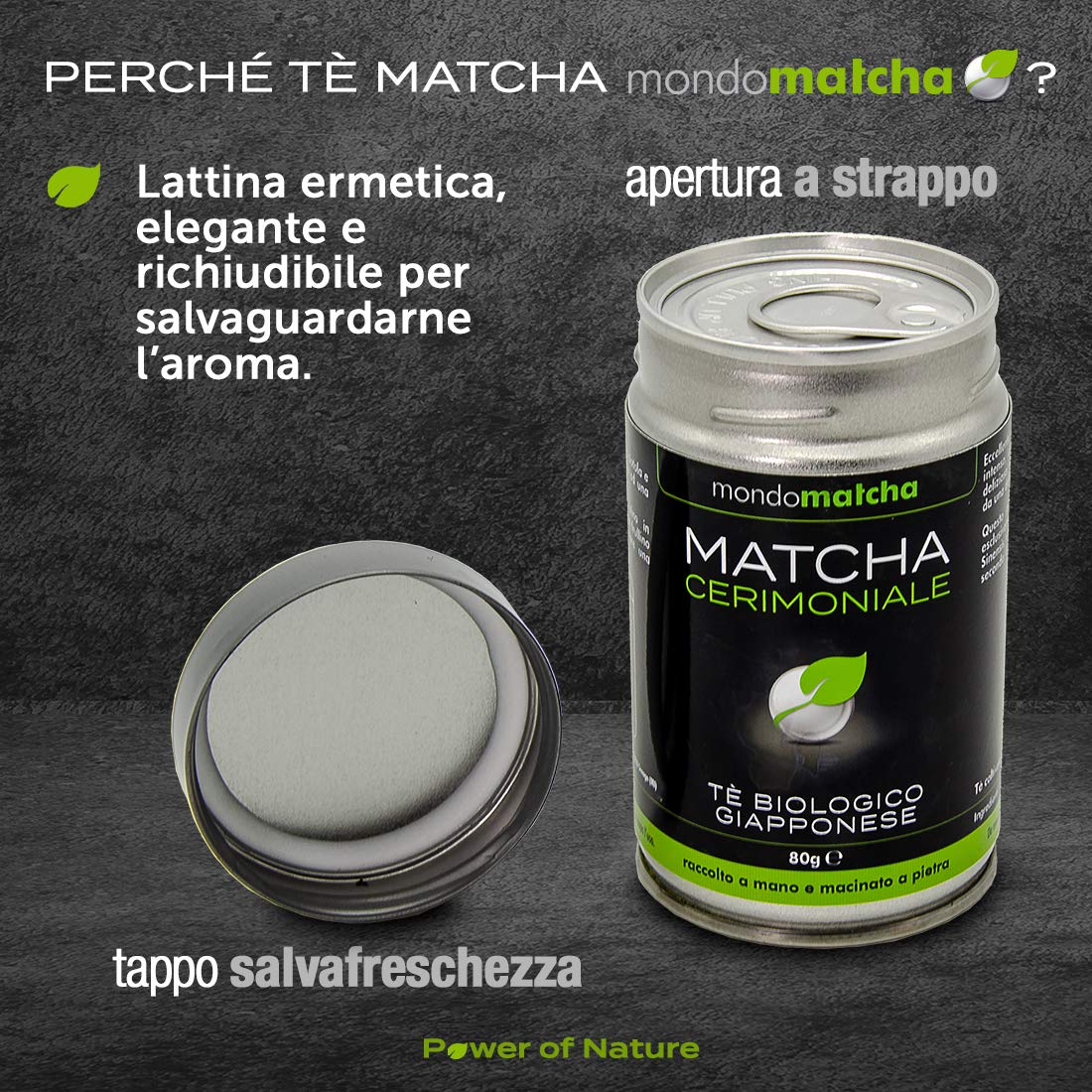 mondomatcha Bio Japanischer Matcha Grüntee - Zeremonieller Grad aus der 1. Frühjahrsernte für Schätzer - aus den kostbaren Teegärten von Kagoshima, handgeerntet, steingemahlen -80g